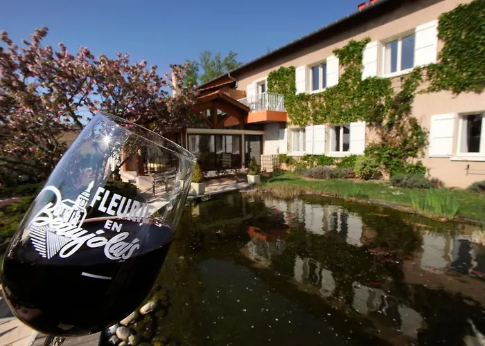 Hotell Logis Des Grands Vins Fleurie